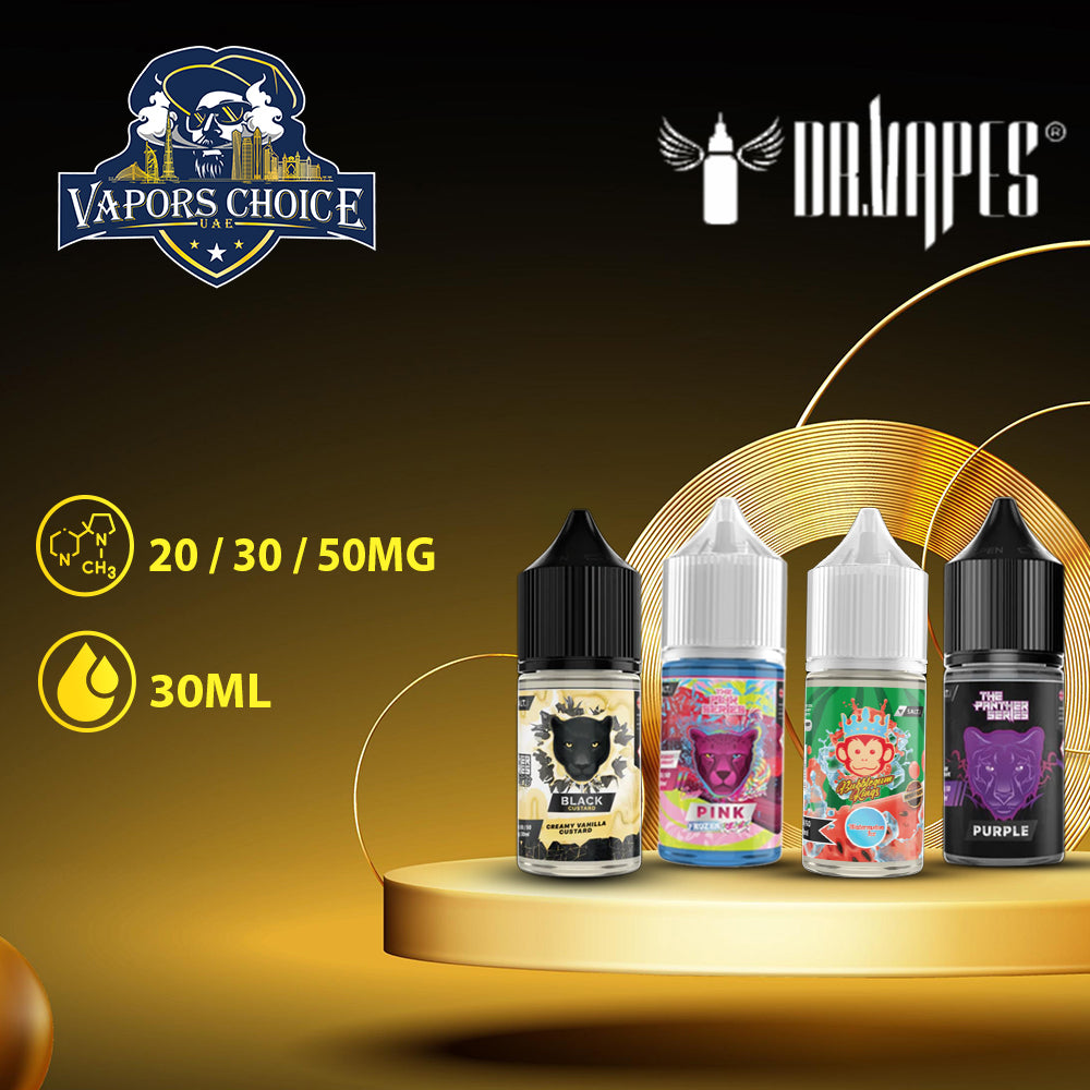 DR VAPES 30ML SALTNIC 20MG & 30MG & 50MG Abu Dhabi